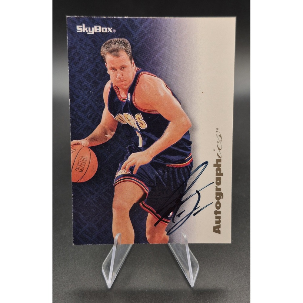 Don McLean Denver Nuggets Skybox Autographics UCLA Basketball 1996 NBA Autograph